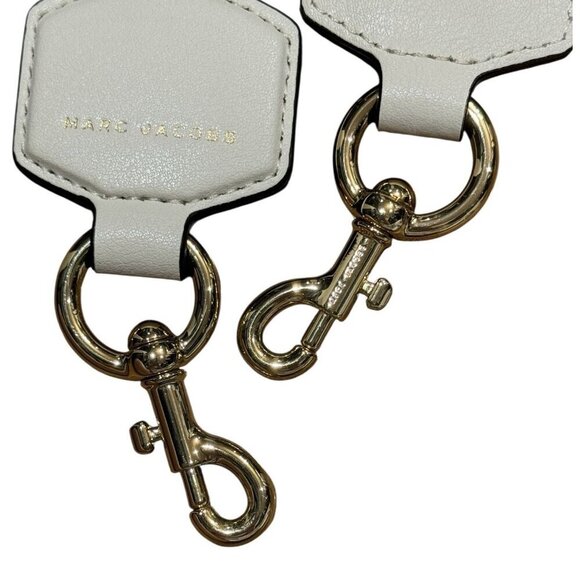 Marc Jacobs Purse The J Marc Shoulder Crossbody Bag Black Beige Cream Gold OS - Picture 13 of 16